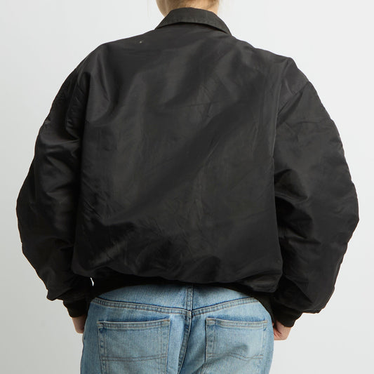 Flight Style Bomber Jacket - UK 16