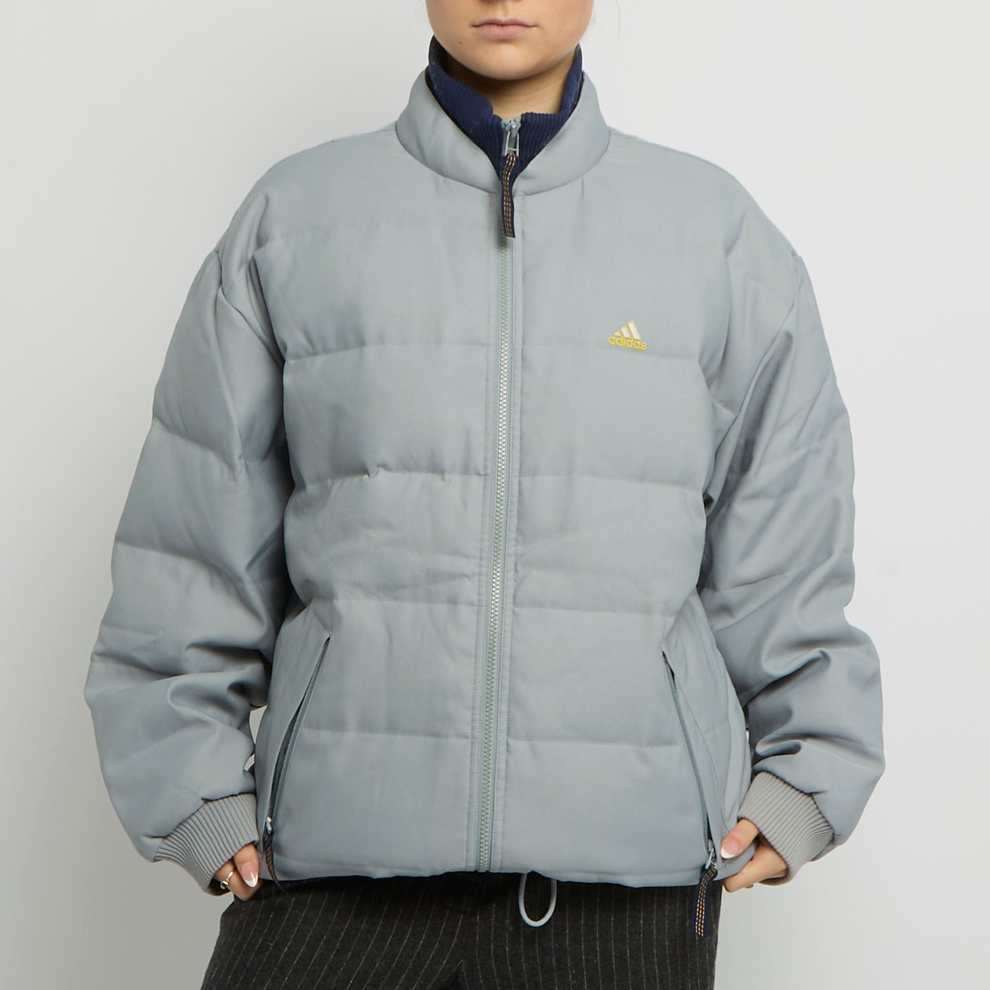 Adidas Fabric Puffer Coat - UK 16