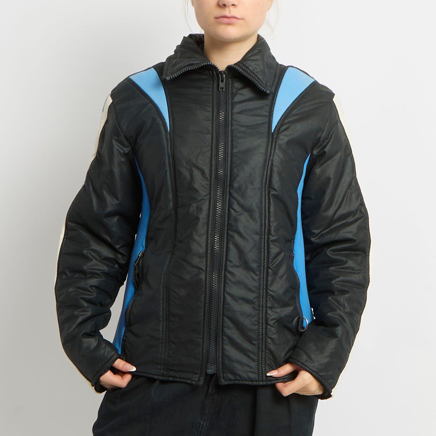 Two Tone Slim Fit Ski Jacket - UK 8