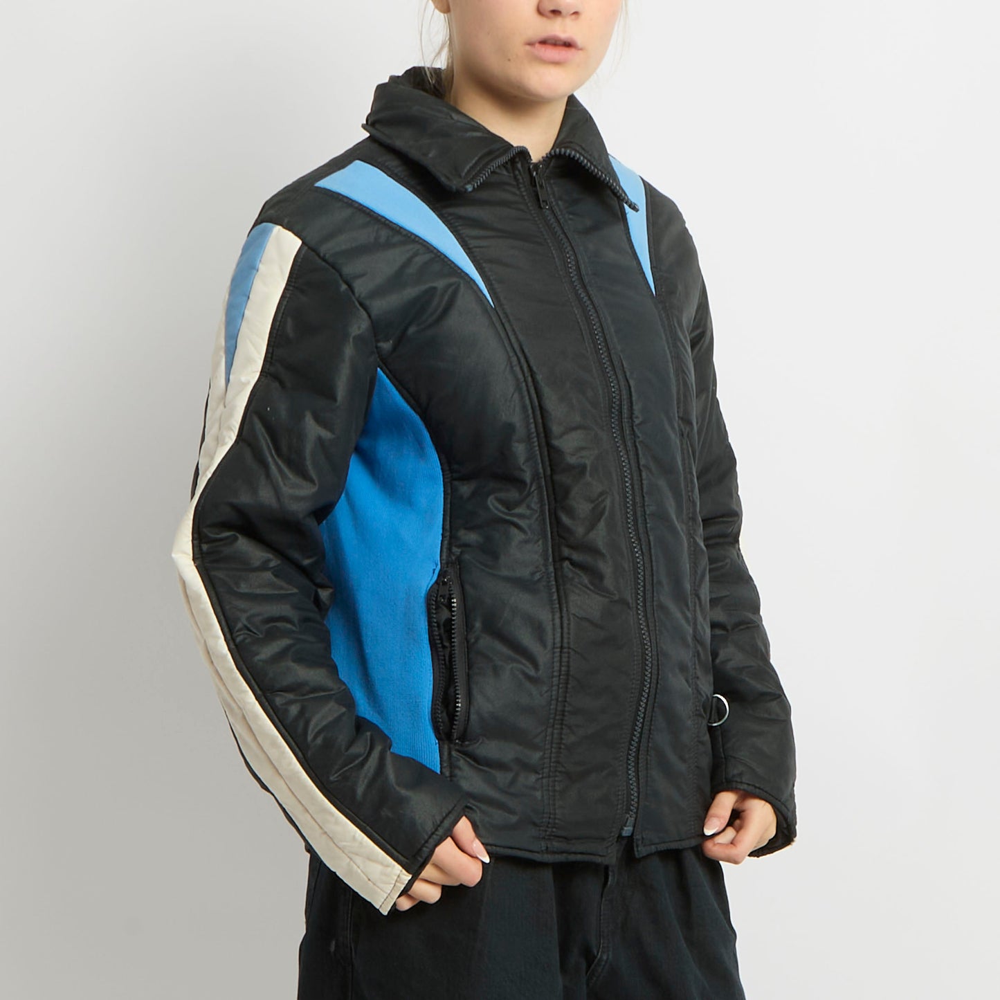 Two Tone Slim Fit Ski Jacket - UK 8