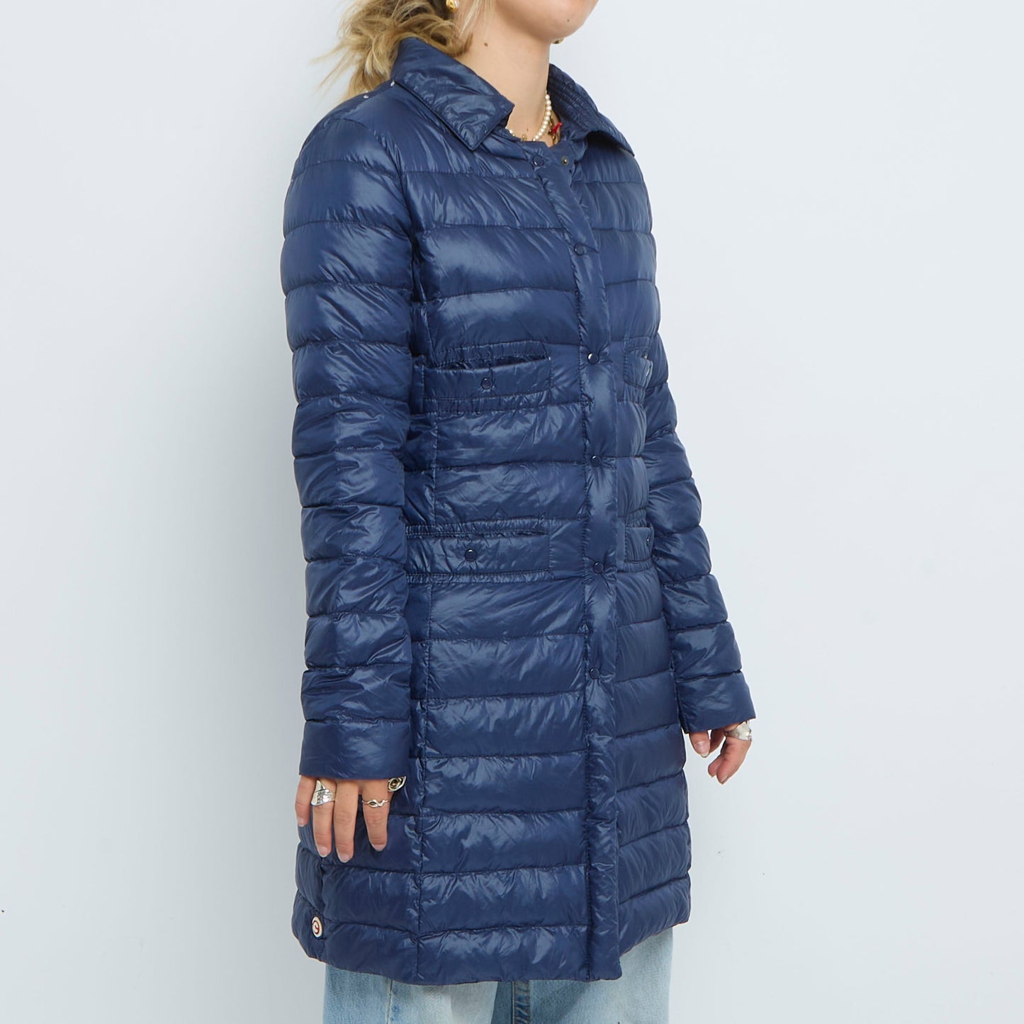 Colmar Lightweight Quilted Long Jacket - UK 8