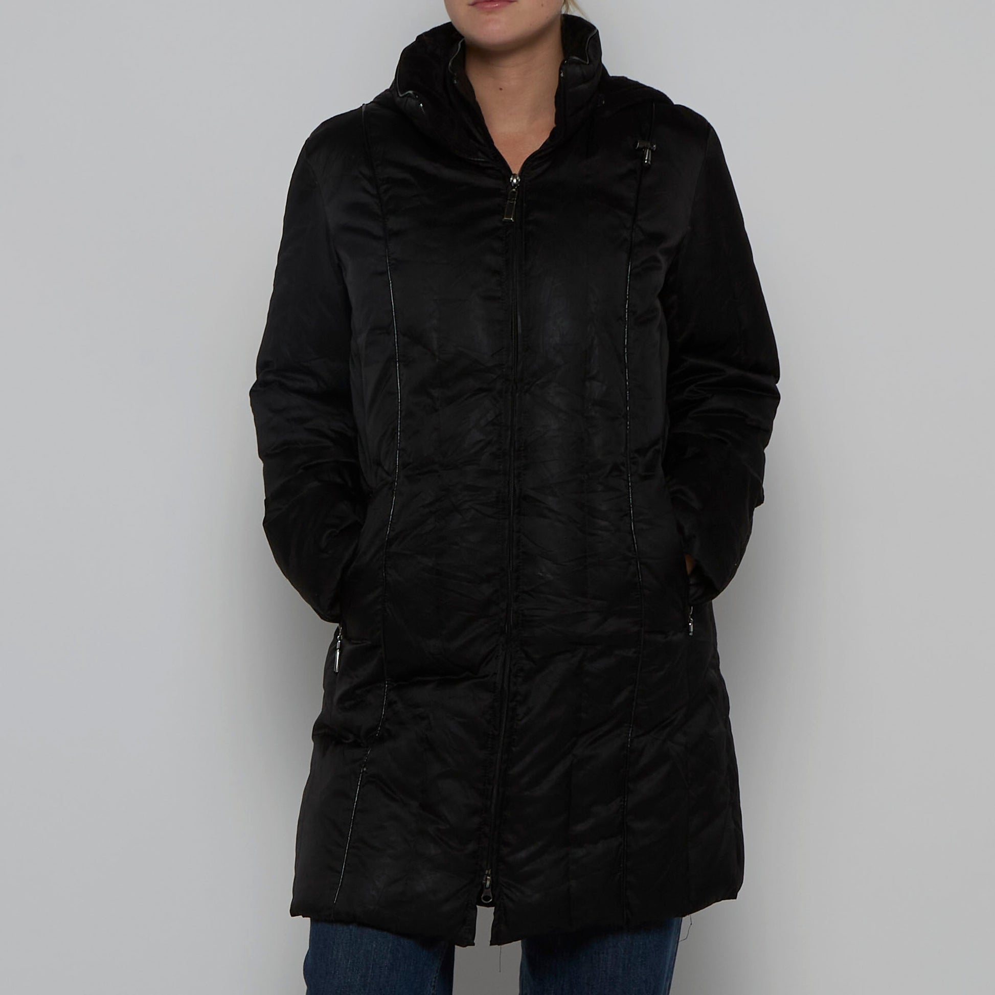 Nautica Long Puffer Jacket - L