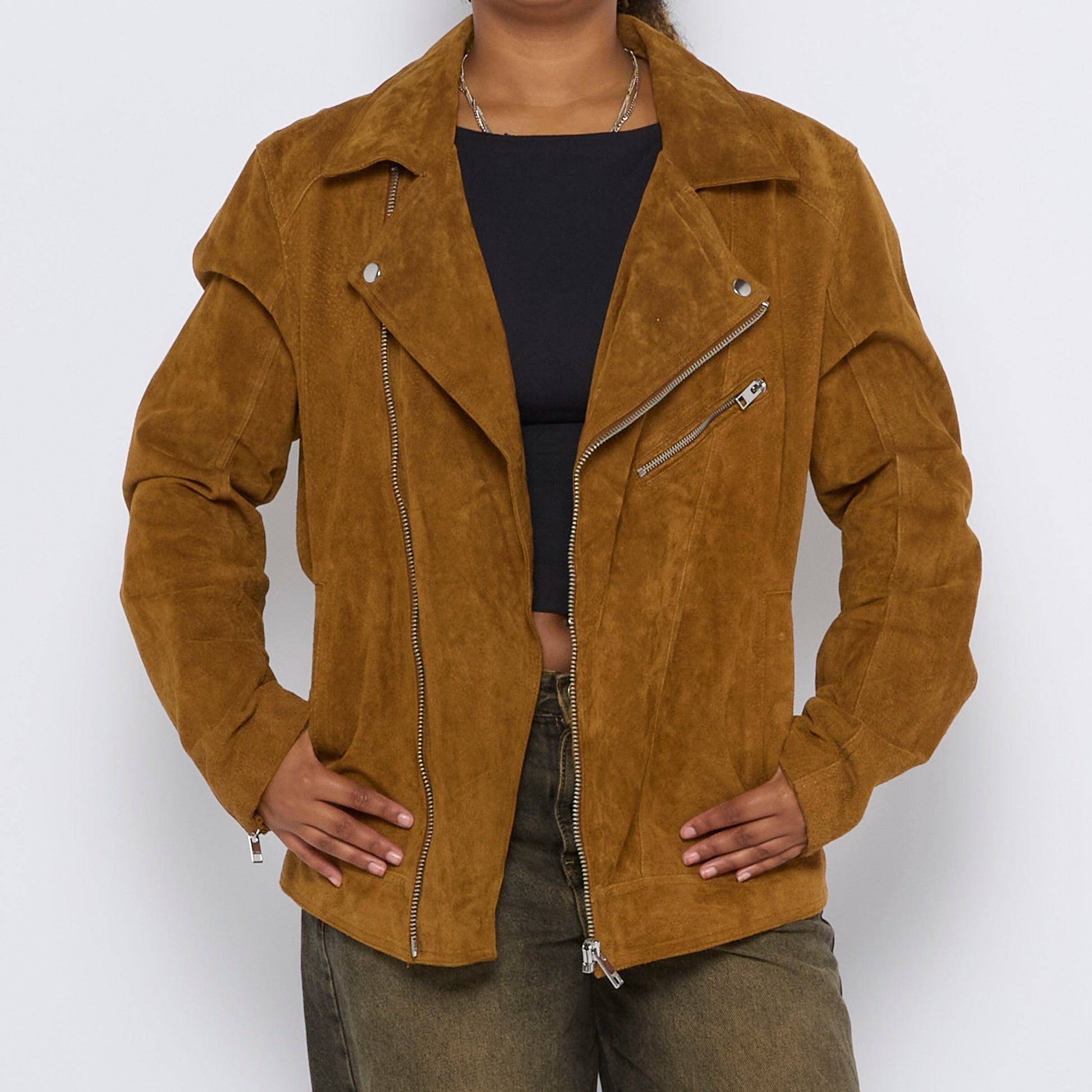 Jack & Jones Suede Jacket - L