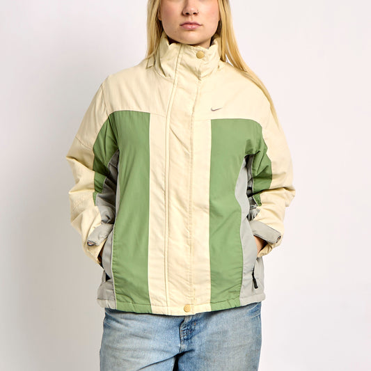 Nike Block Colour Puffer Coat - L 