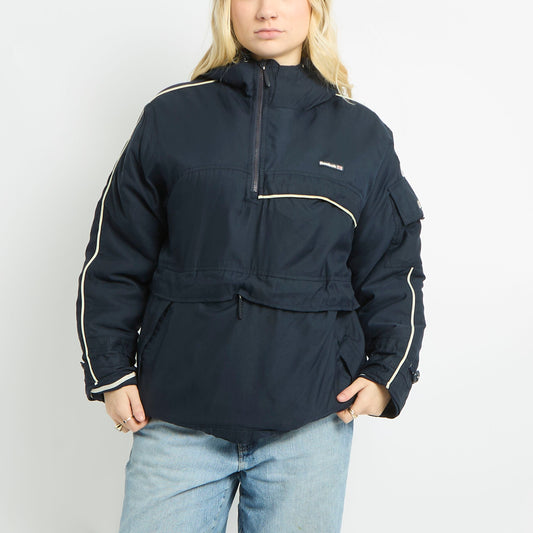 Reebok Quarter Zip Jacket With Utility Pockets - L