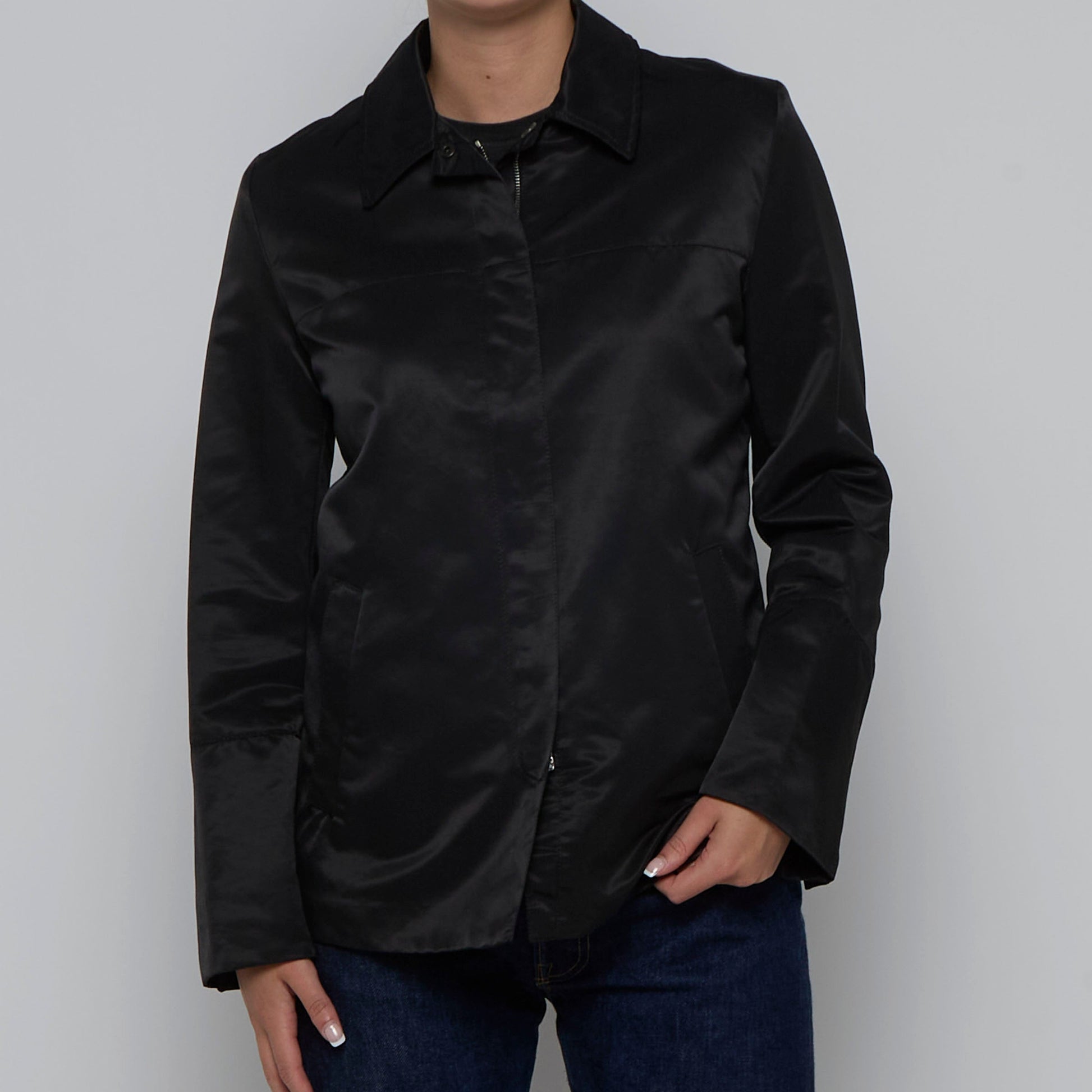 Max & Co Collared Zip Up Jacket - M