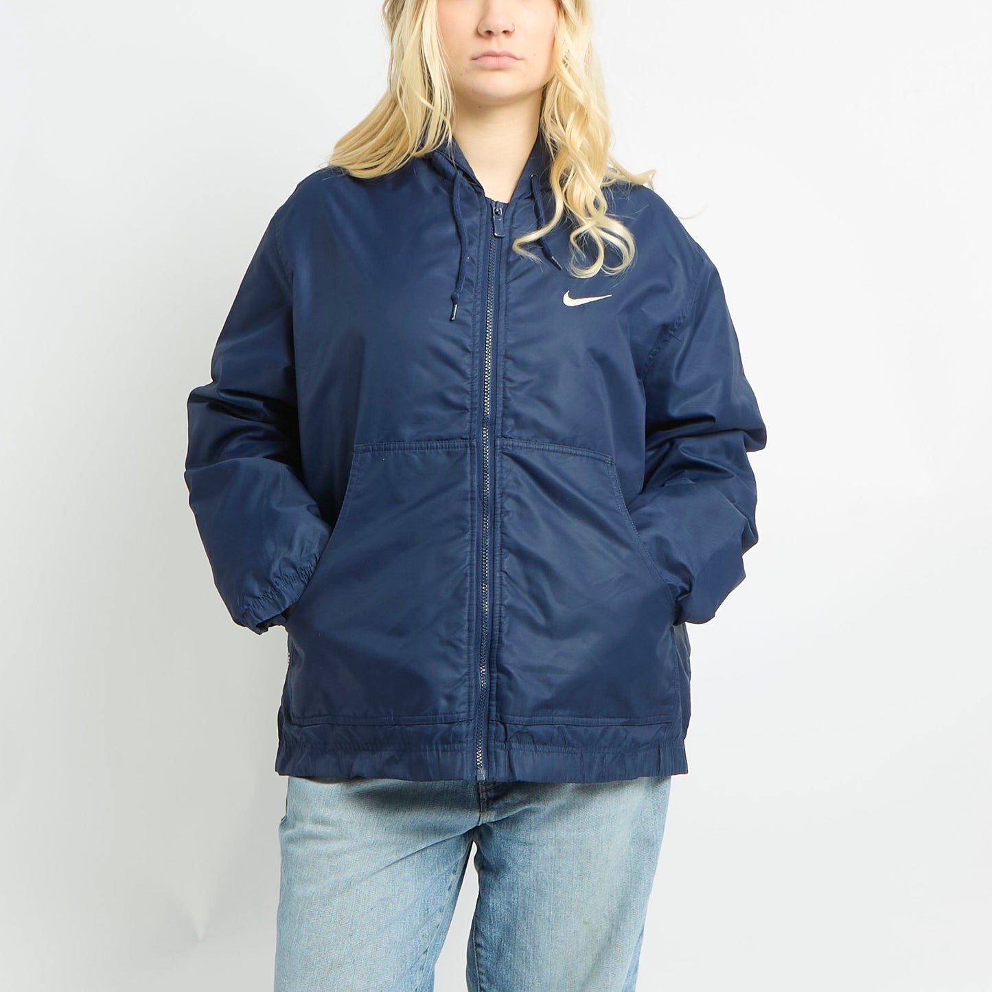 Nike Lightweight Hooded Puffer Coat - M