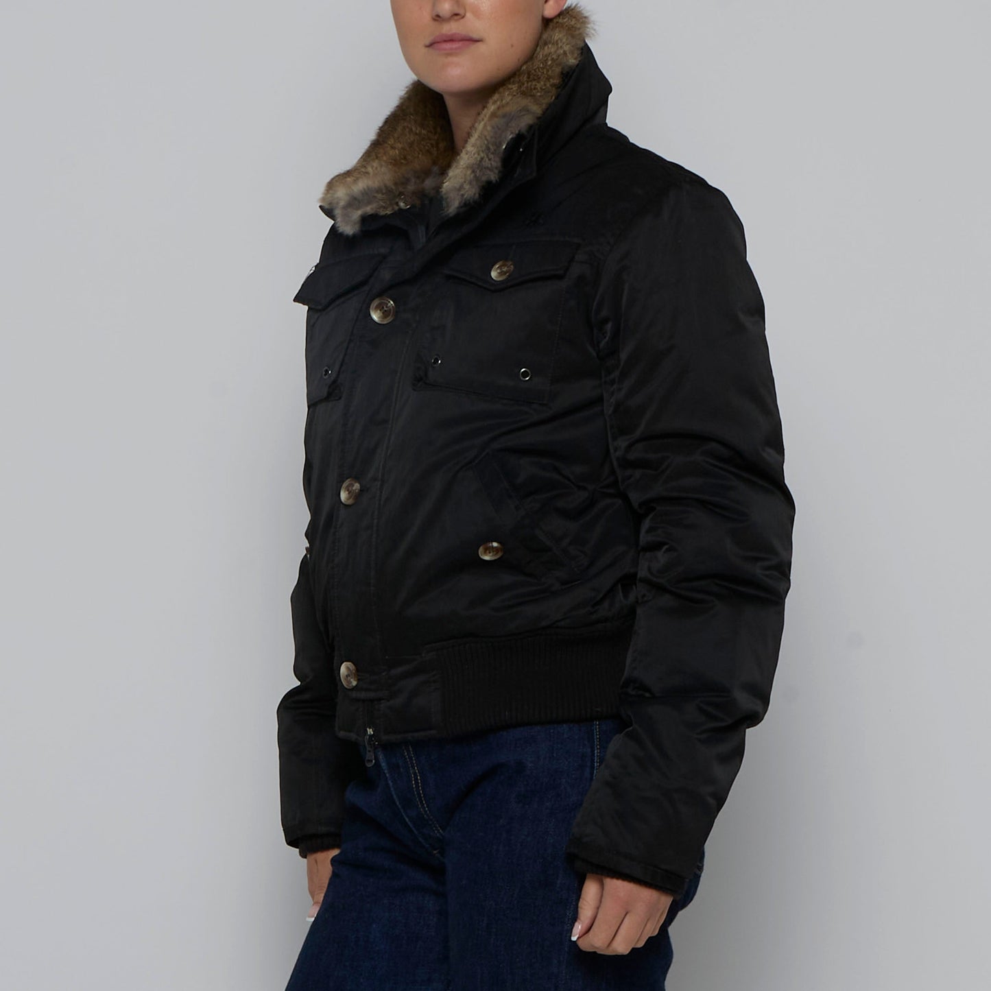 Kappa Fur Lined Jacket - S