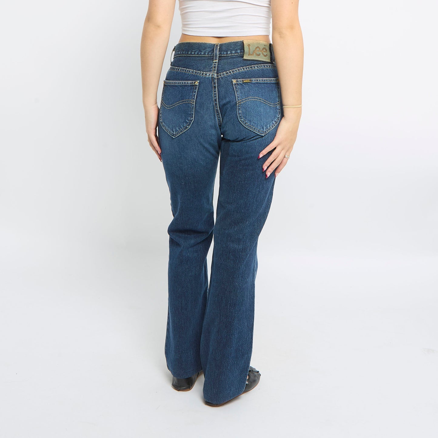 Lee Straight Leg Baggy Jeans - UK 10