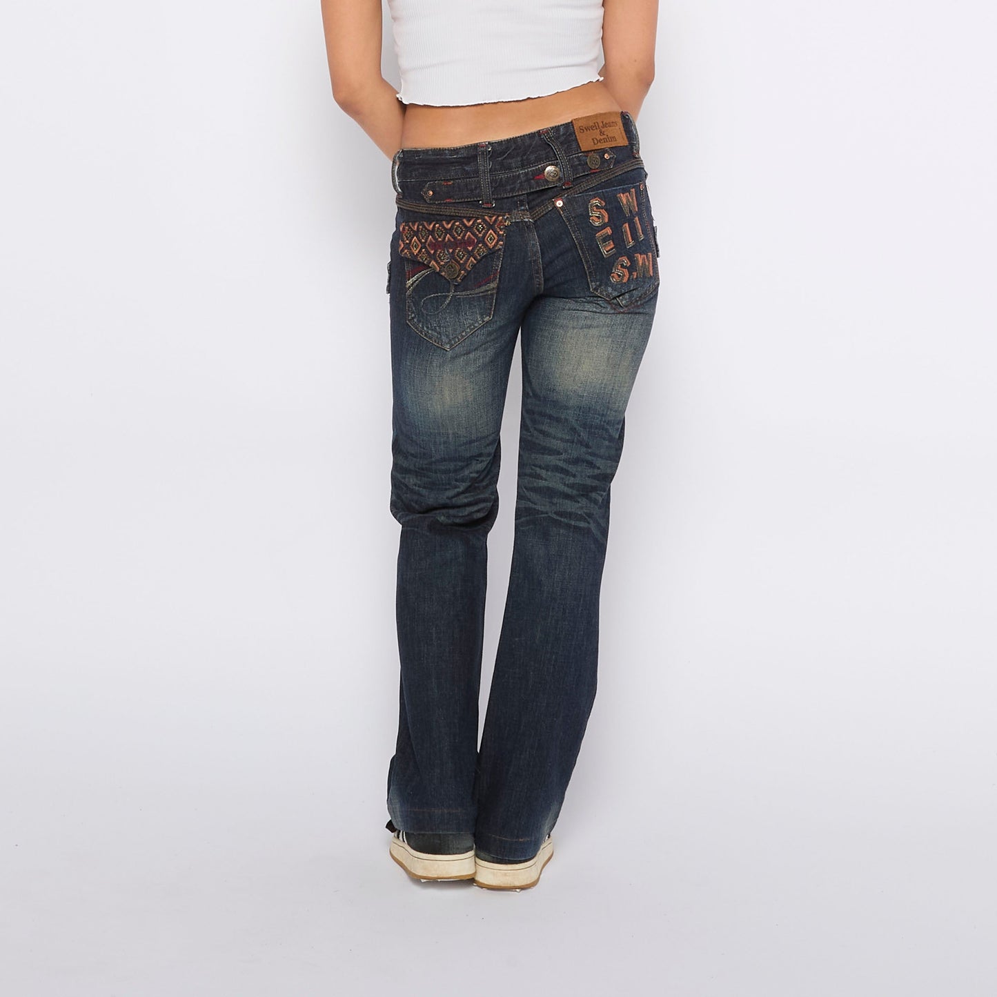 Pocket  Bootcut Jeans - UK 10