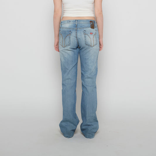 Low Waisted Flare Jeans - UK 12