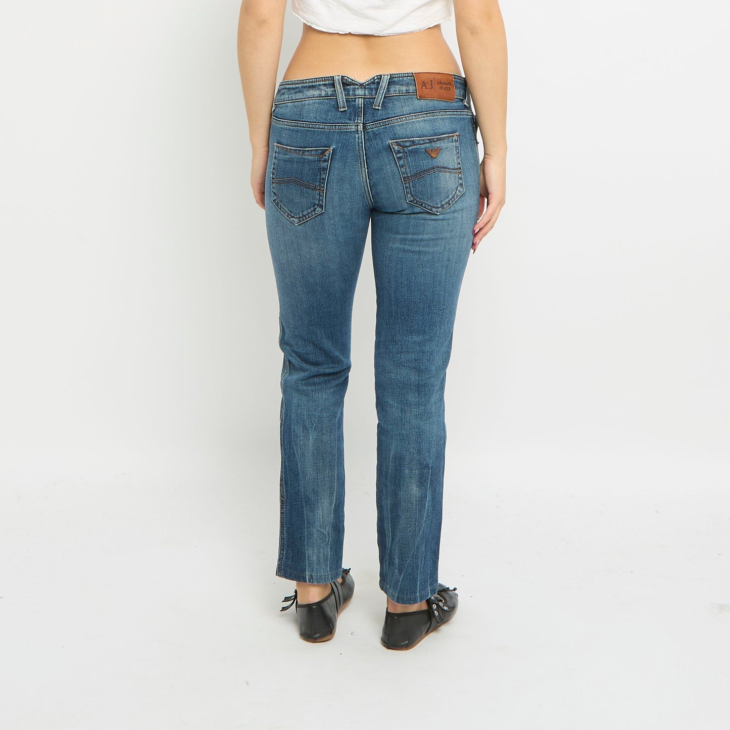 Armani Jeans Cropped Jean - UK 12