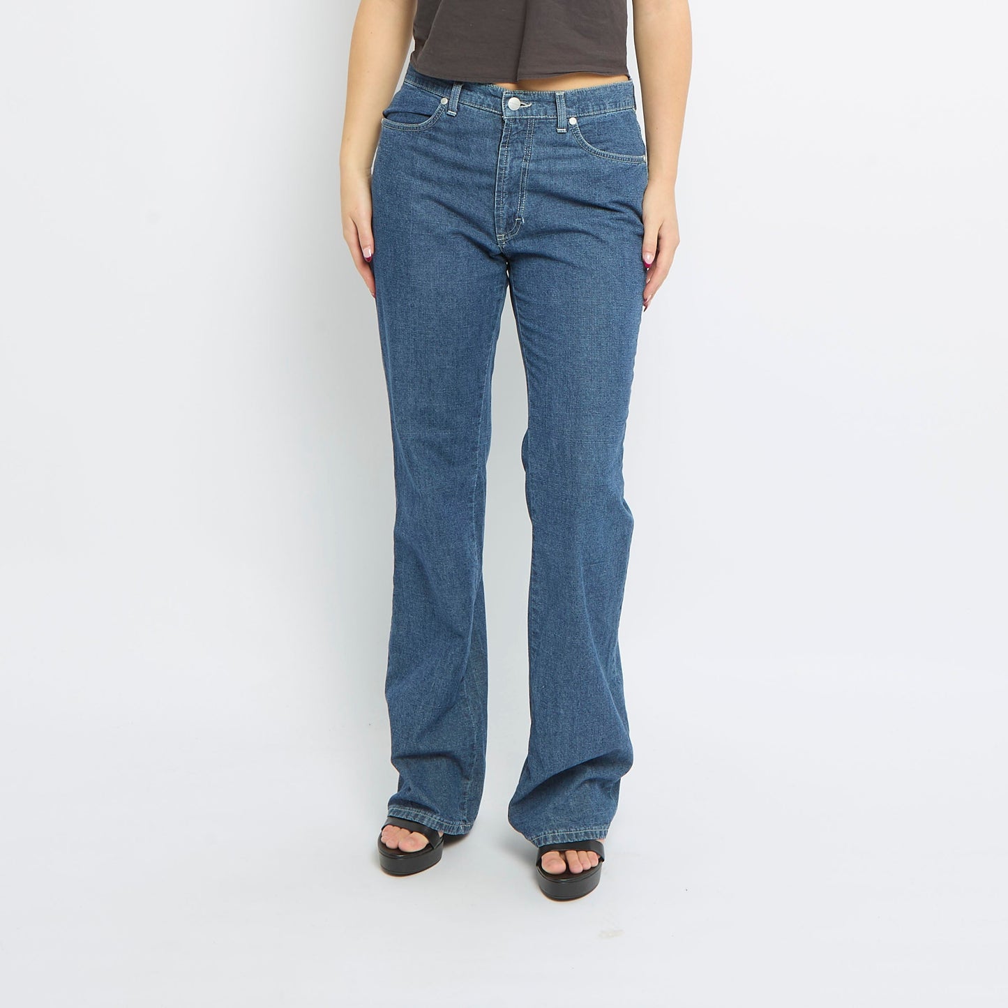 Trussardi Jeans Wide Leg Jeans - UK 12