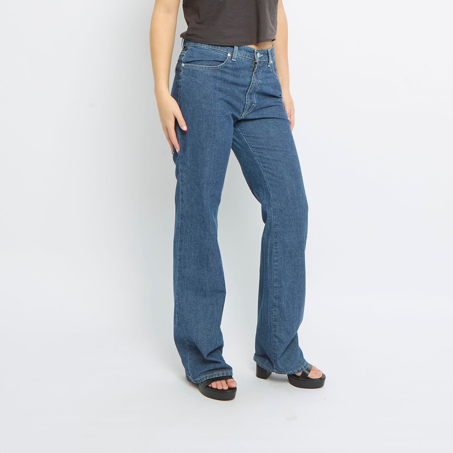 Trussardi Jeans Wide Leg Jeans - UK 12