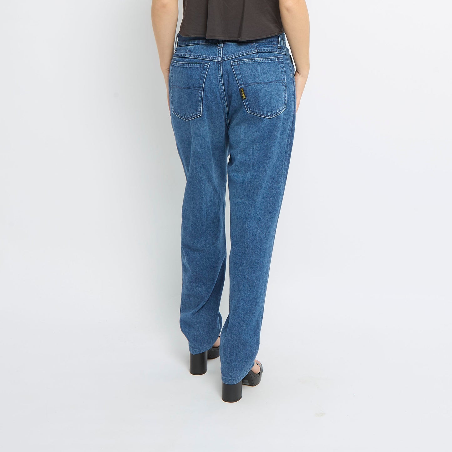 Trussardi Think Material Tapered Jeans - UK 12