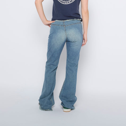 Reverse Flared Leg Jeans - W30" L33"