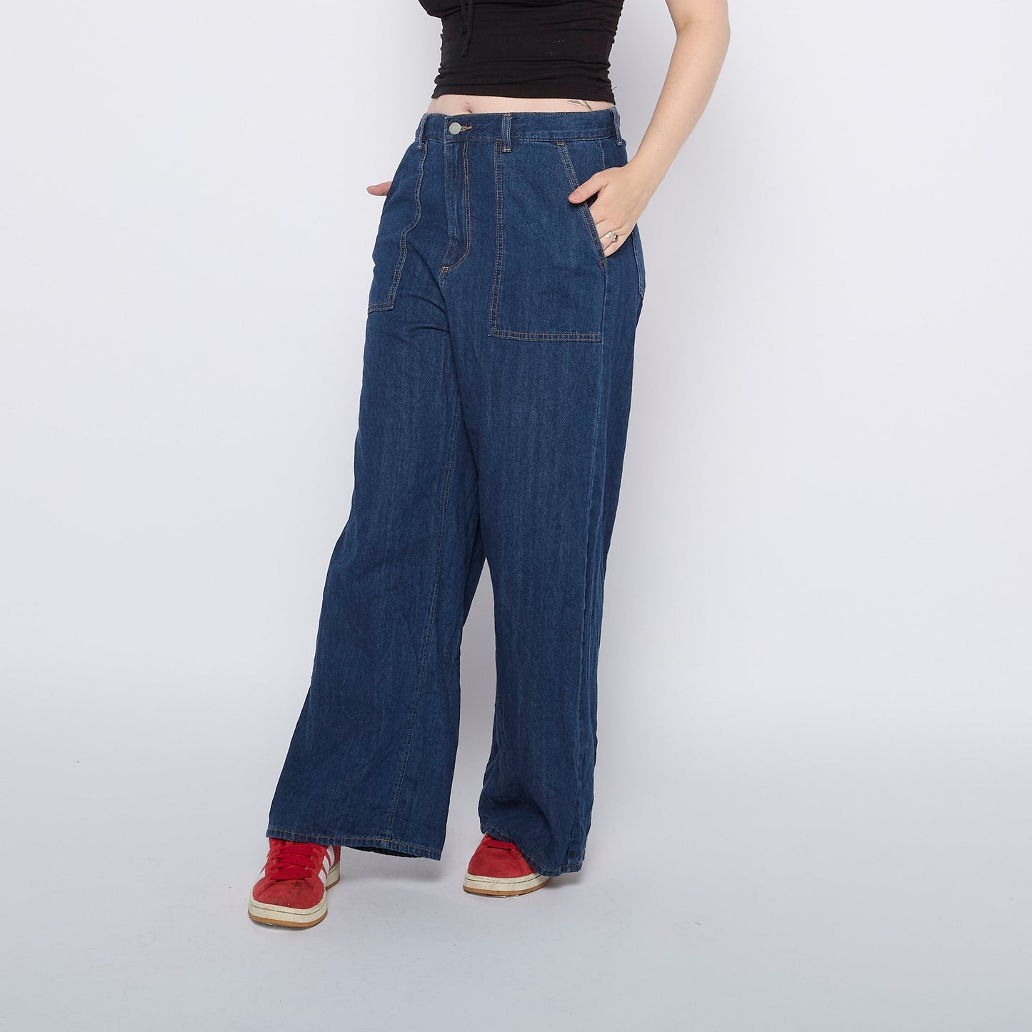 Wide Leg Jeans - W30" L26"