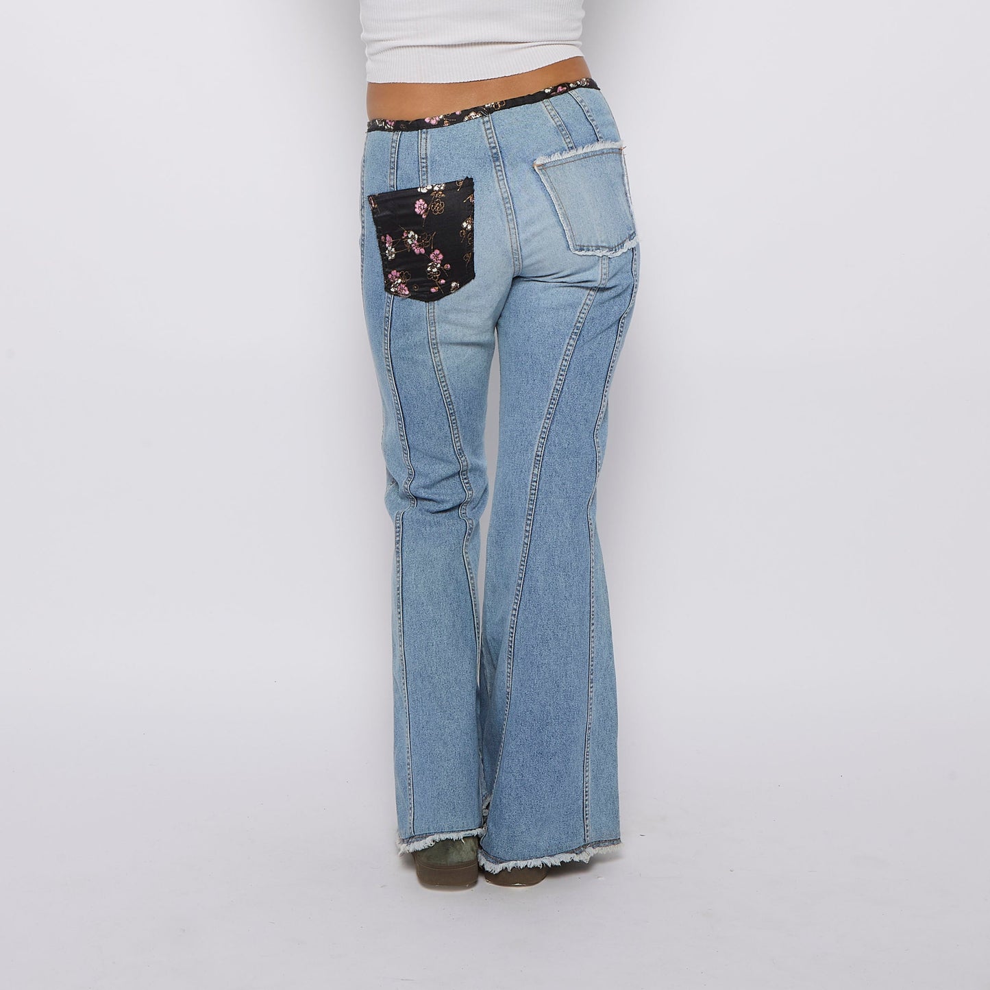 Bootcut  Waist Denim Jeans - W32" L27"