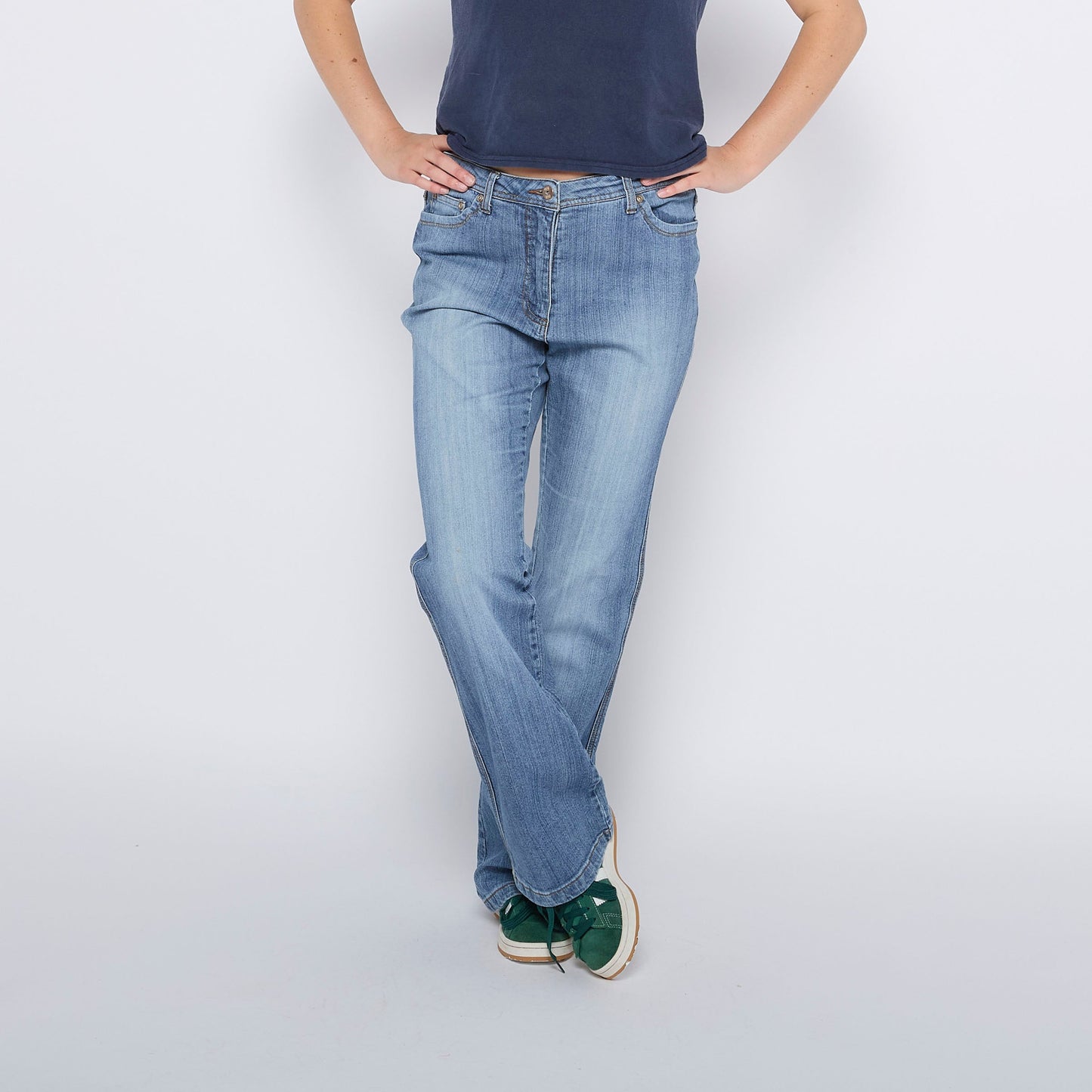 Straight Leg Jeans - W32" L29"