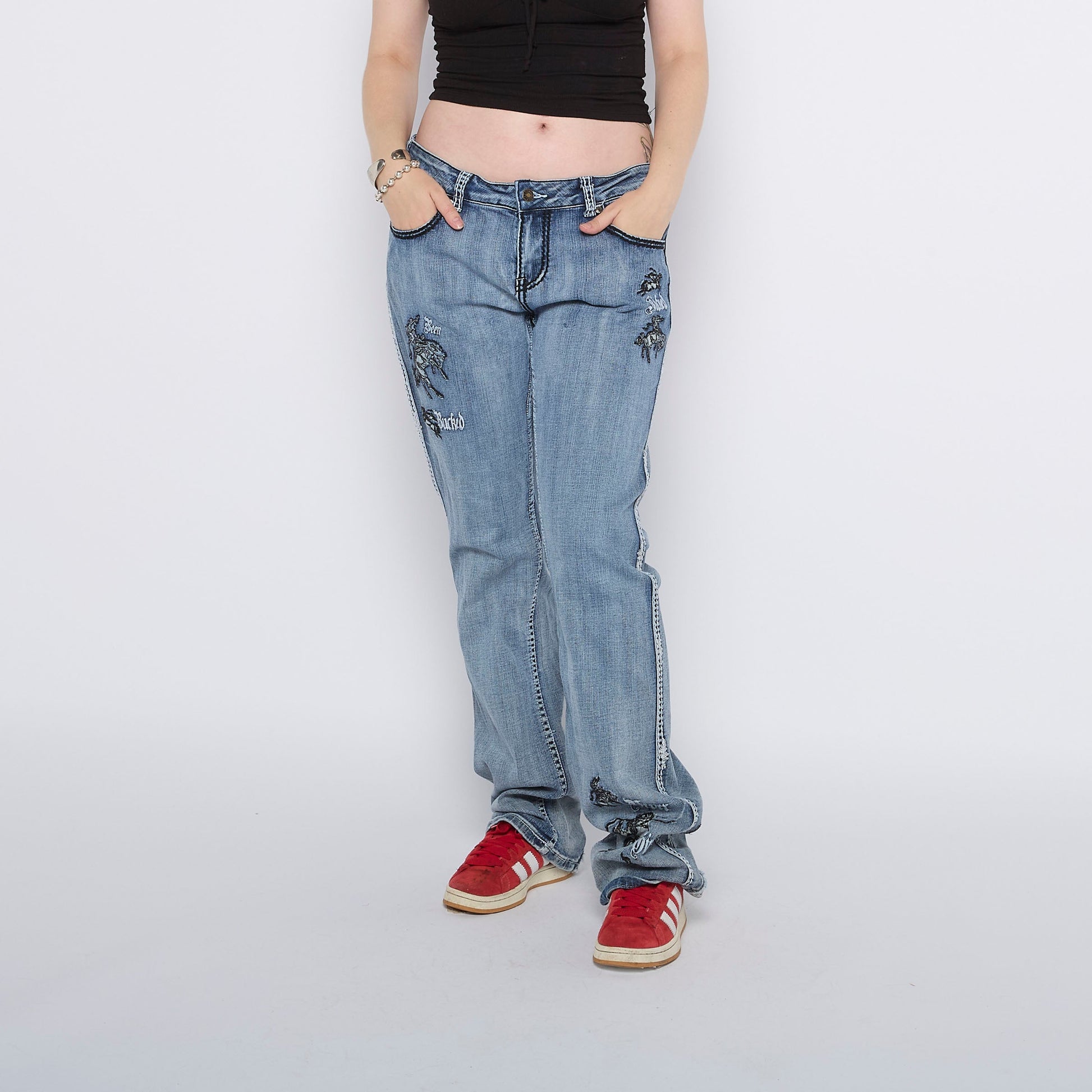 Animal  Straight Leg Jeans - W32" L32"