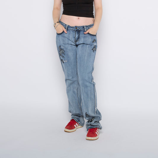 Animal  Straight Leg Jeans - W32" L32"