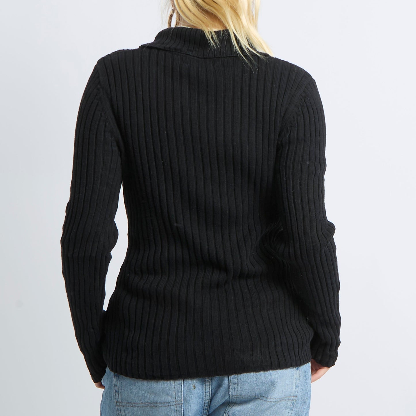 Gem Logo Ribbed Sweater - UK 10