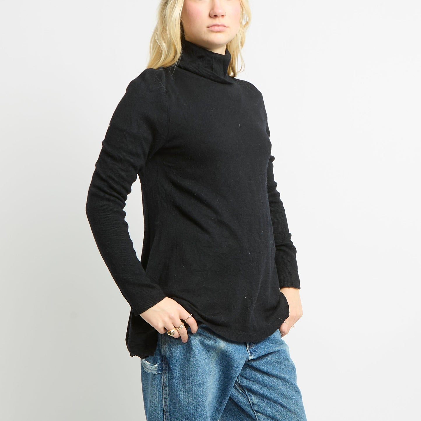 Ralph Lauren Ribbed Long Sleeve Roll Neck - UK 10