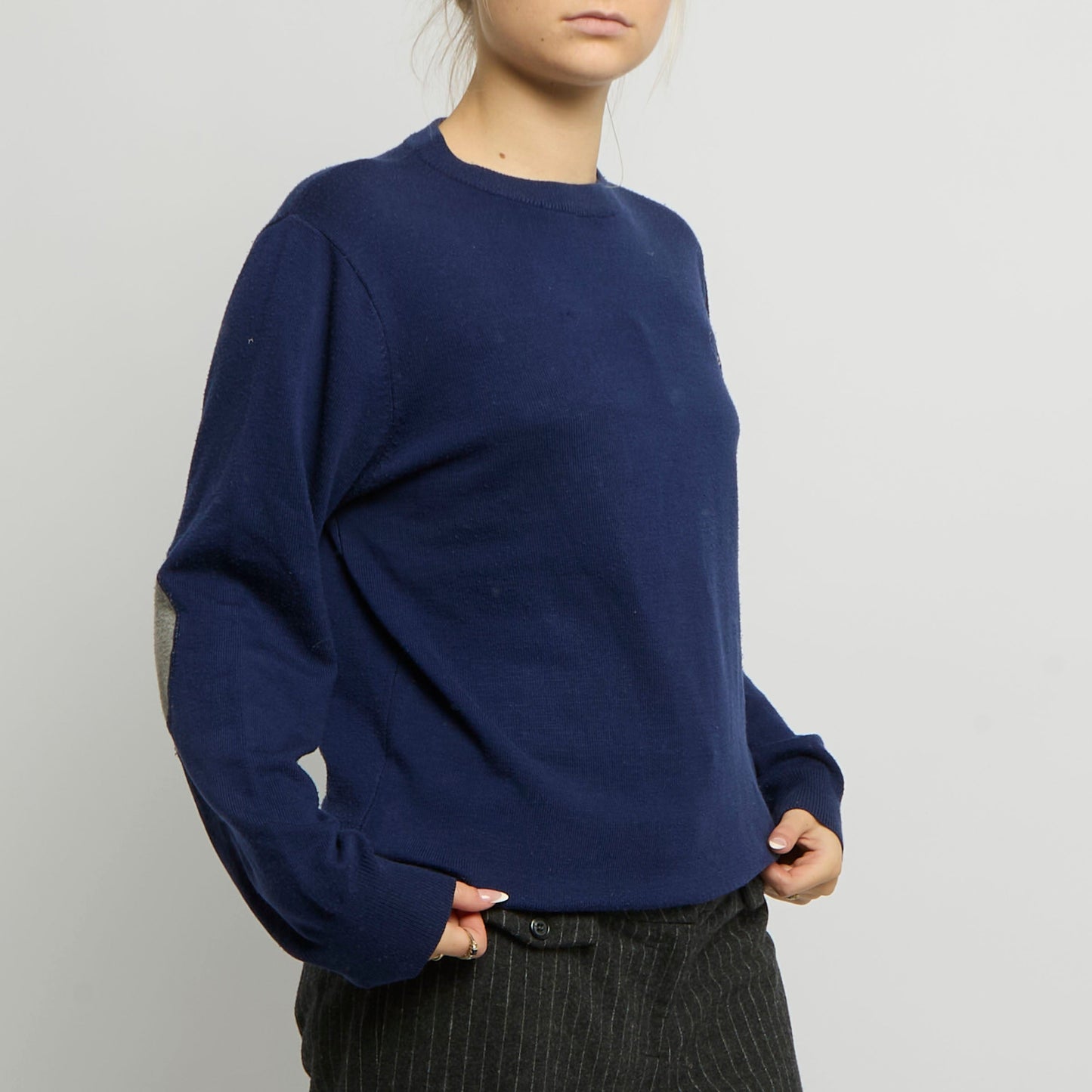 Fred Perry Round Neck Knit Jumper - UK 10