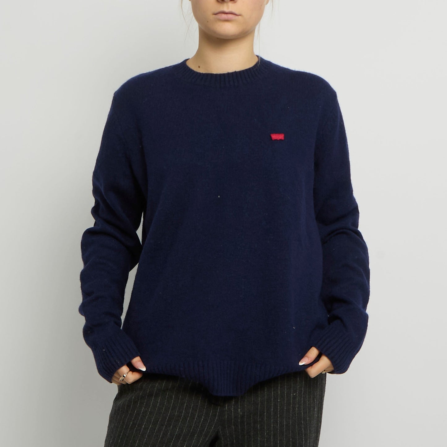 Levi's Knitted Round Neck Jumper - UK 10