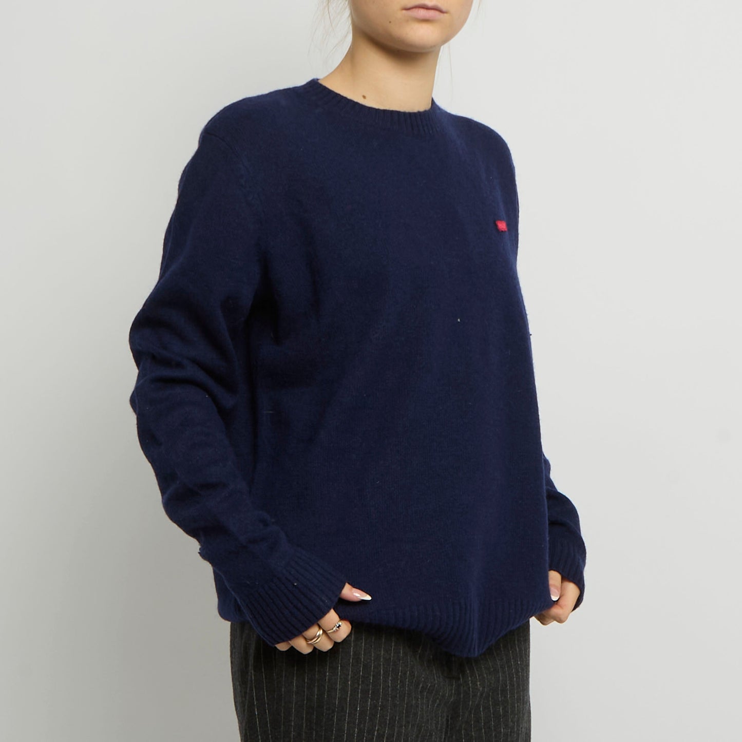 Levi's Knitted Round Neck Jumper - UK 10