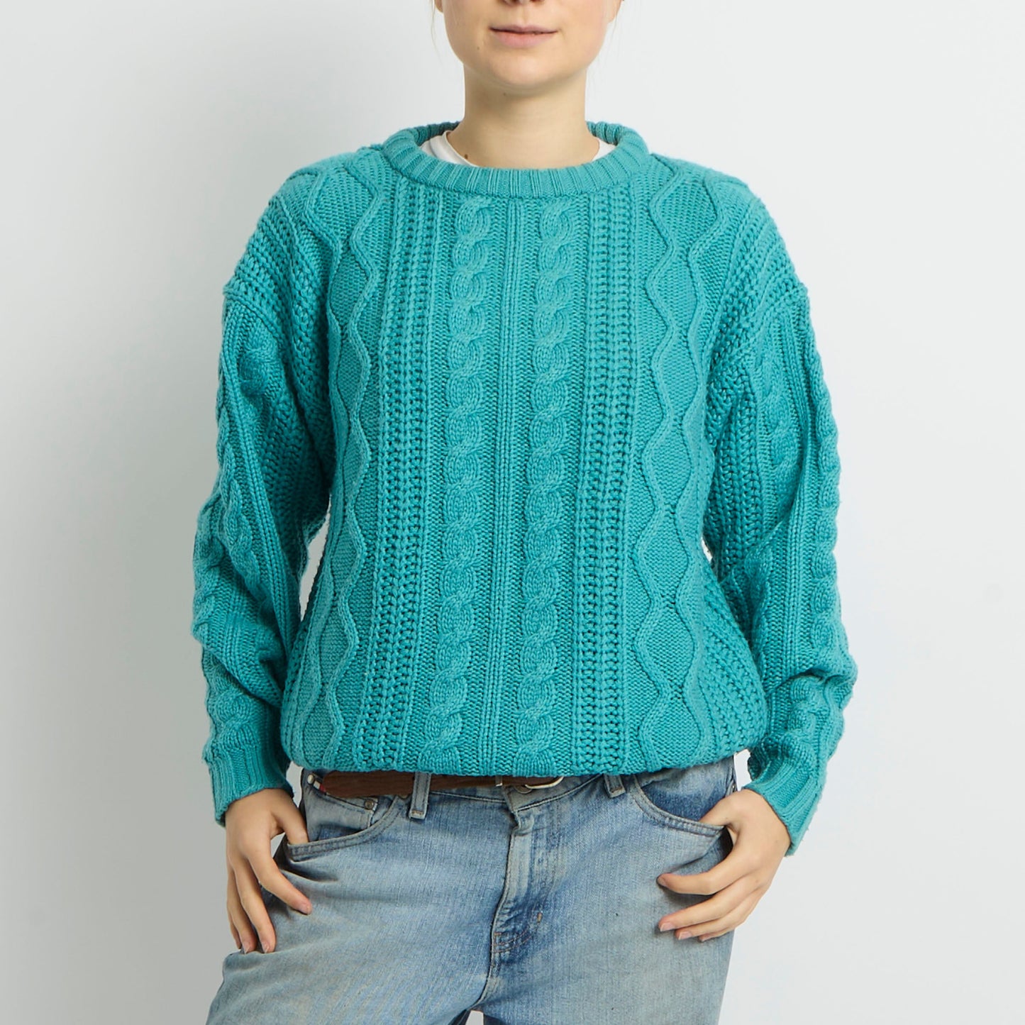 Chunky Knitted Jumper - UK 10