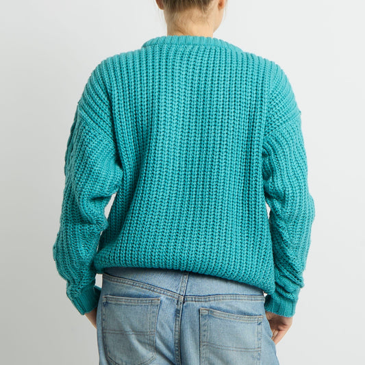 Chunky Knitted Jumper - UK 10