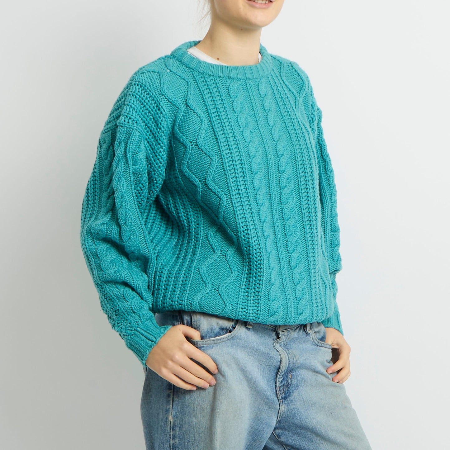 Chunky Knitted Jumper - UK 10