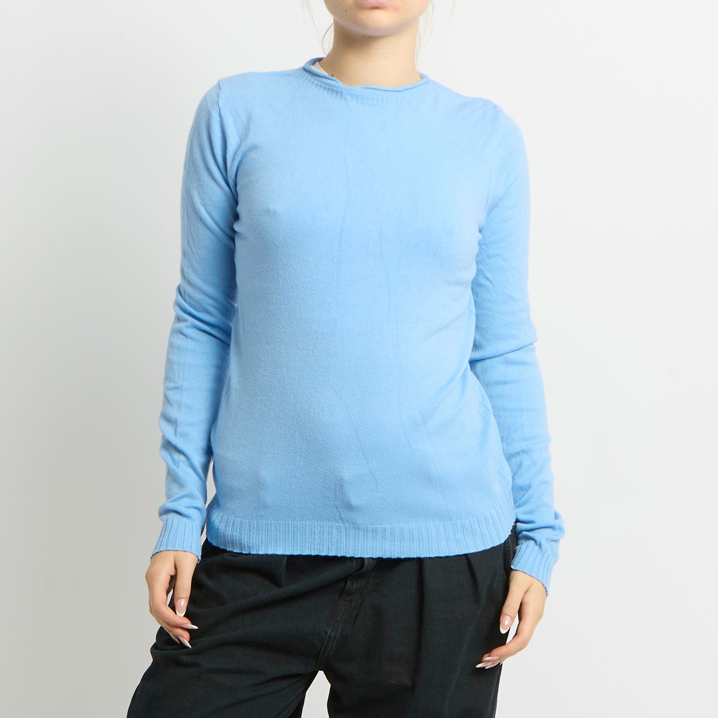 Fine Knit Sweatshirt - UK 10