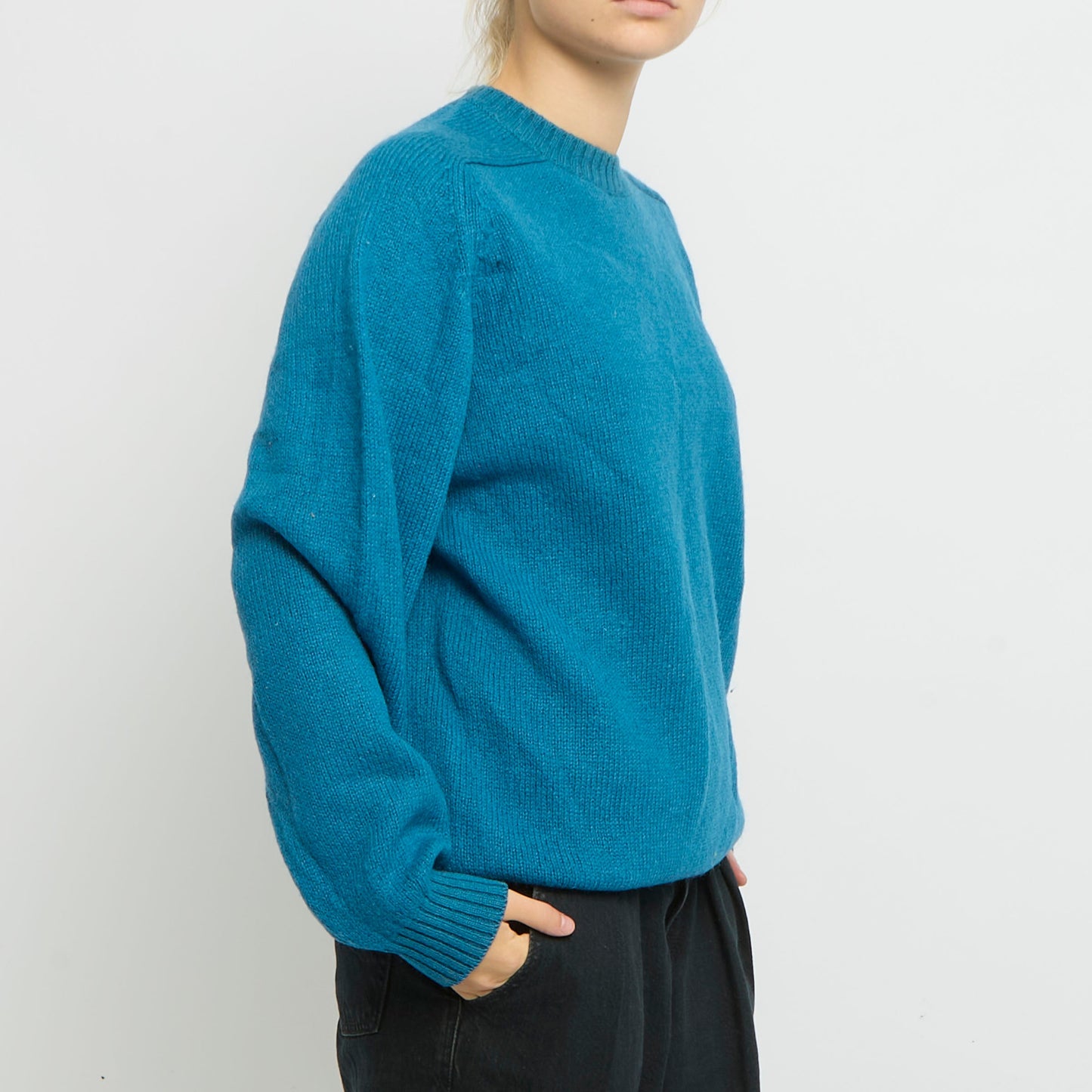 Boggi Heavy Knit Crewneck Sweater - UK 10