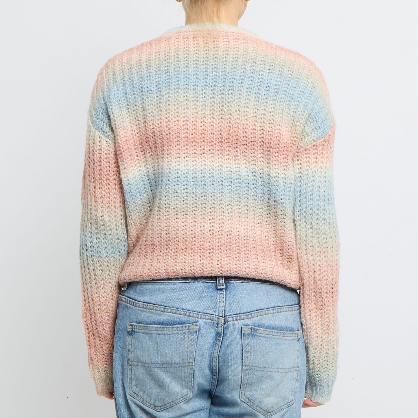 Heavy Knit Crewneck Sweater - UK 10