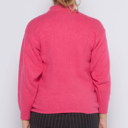 Turtleneck Front  Sweater - UK 10