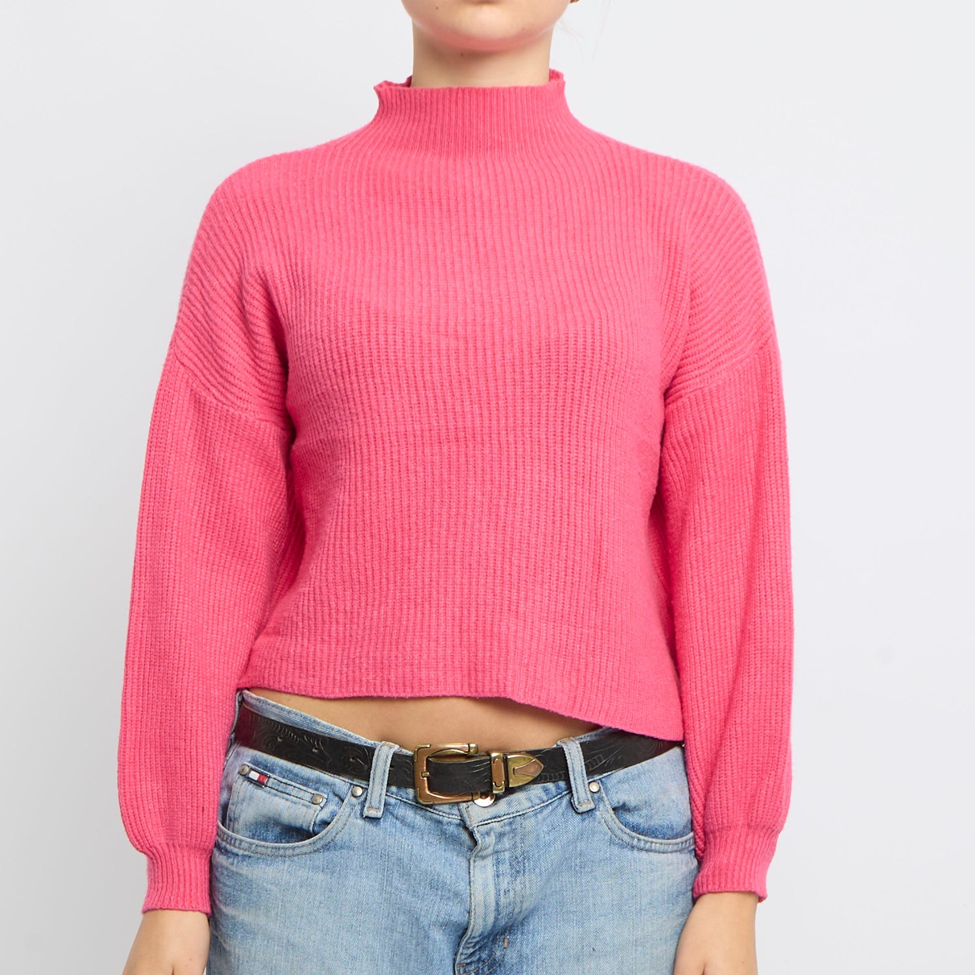 Heavy Knit Turlteneck Sweater - UK 10