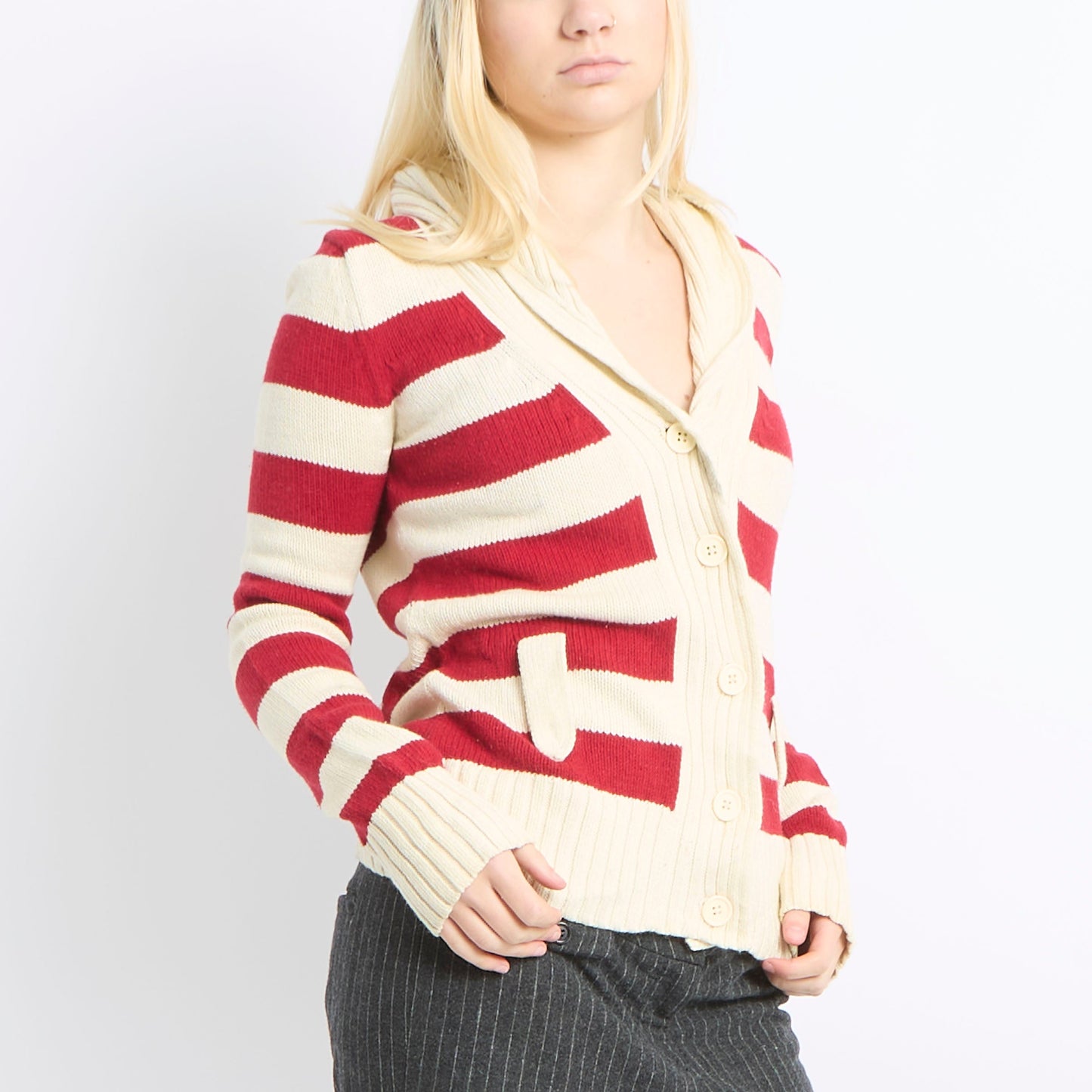 Tommy Hilfiger Knitted Cardigan - UK 10