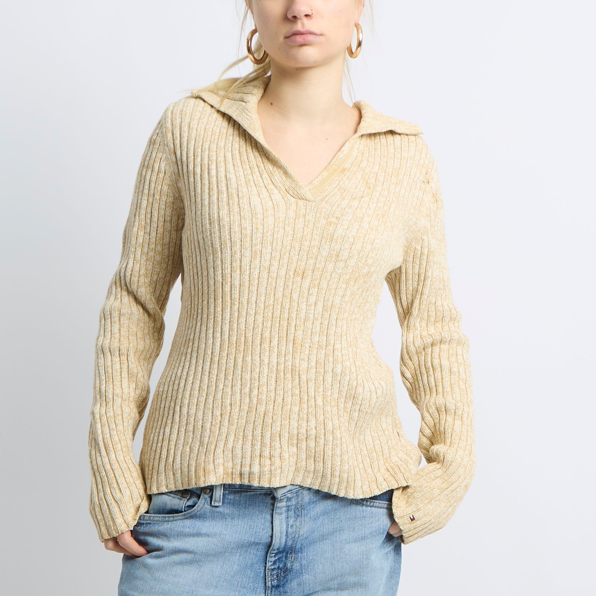 Chunky Collar Sweater - UK 12