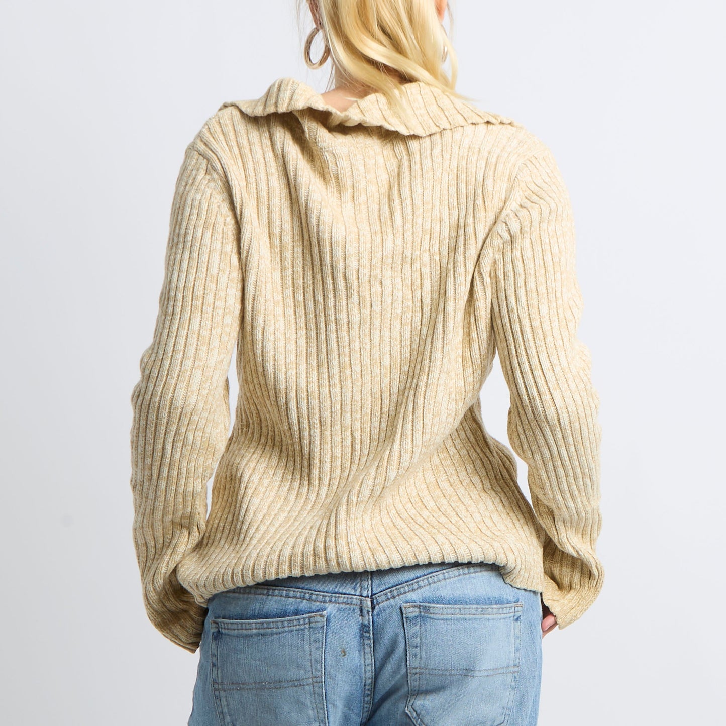 Chunky Collar Sweater - UK 12