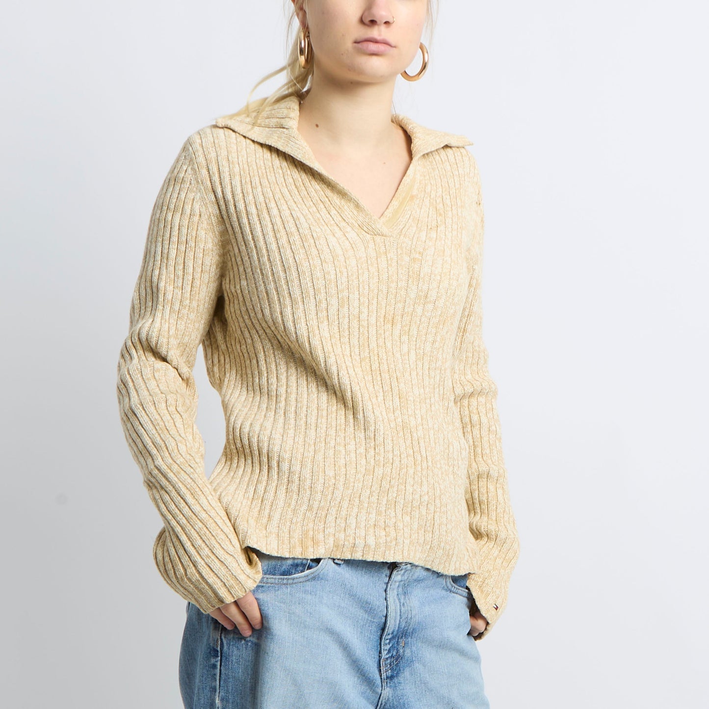 Chunky Collar Sweater - UK 12