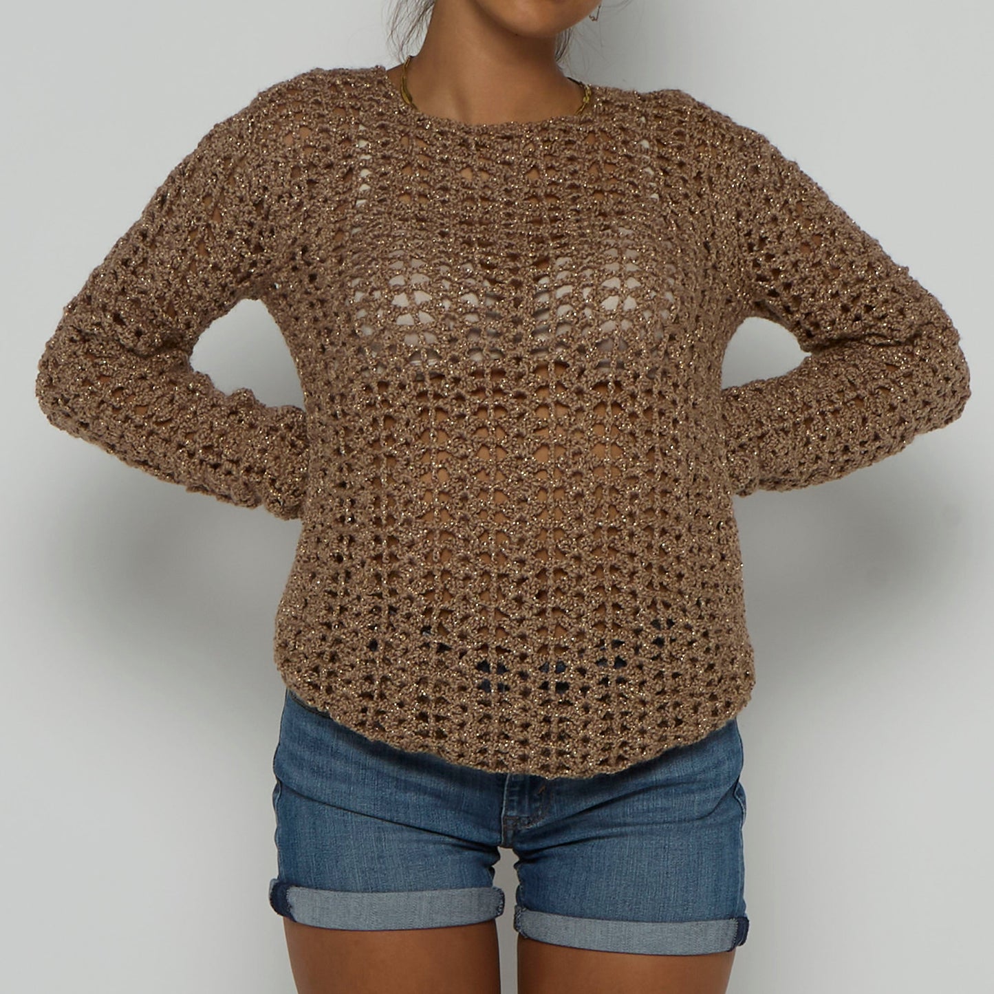 Crochet Jumper - L