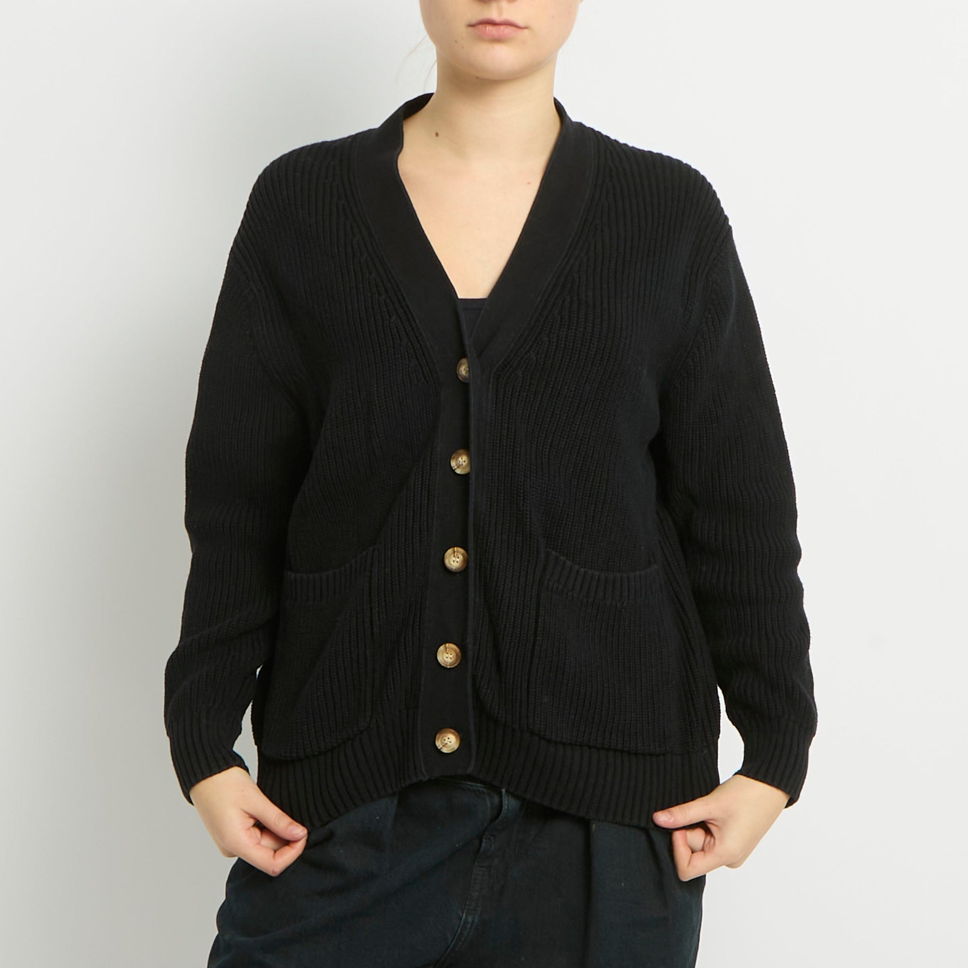 Chunky Knit Cardigan - UK 12