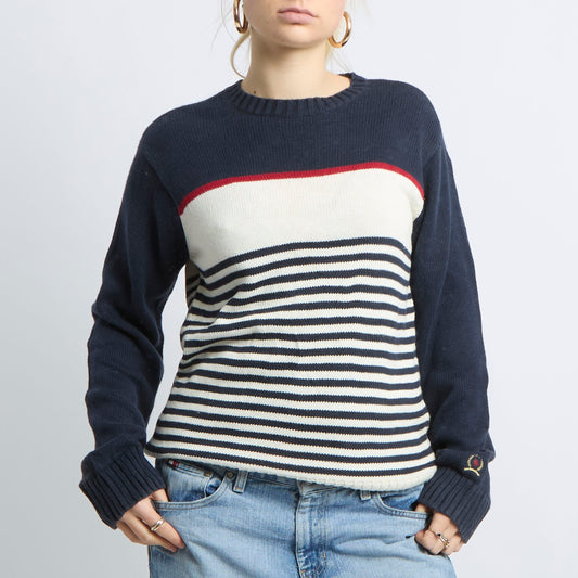 Tommy Hilfiger Chunky Knit Sweatshirt - UK 12