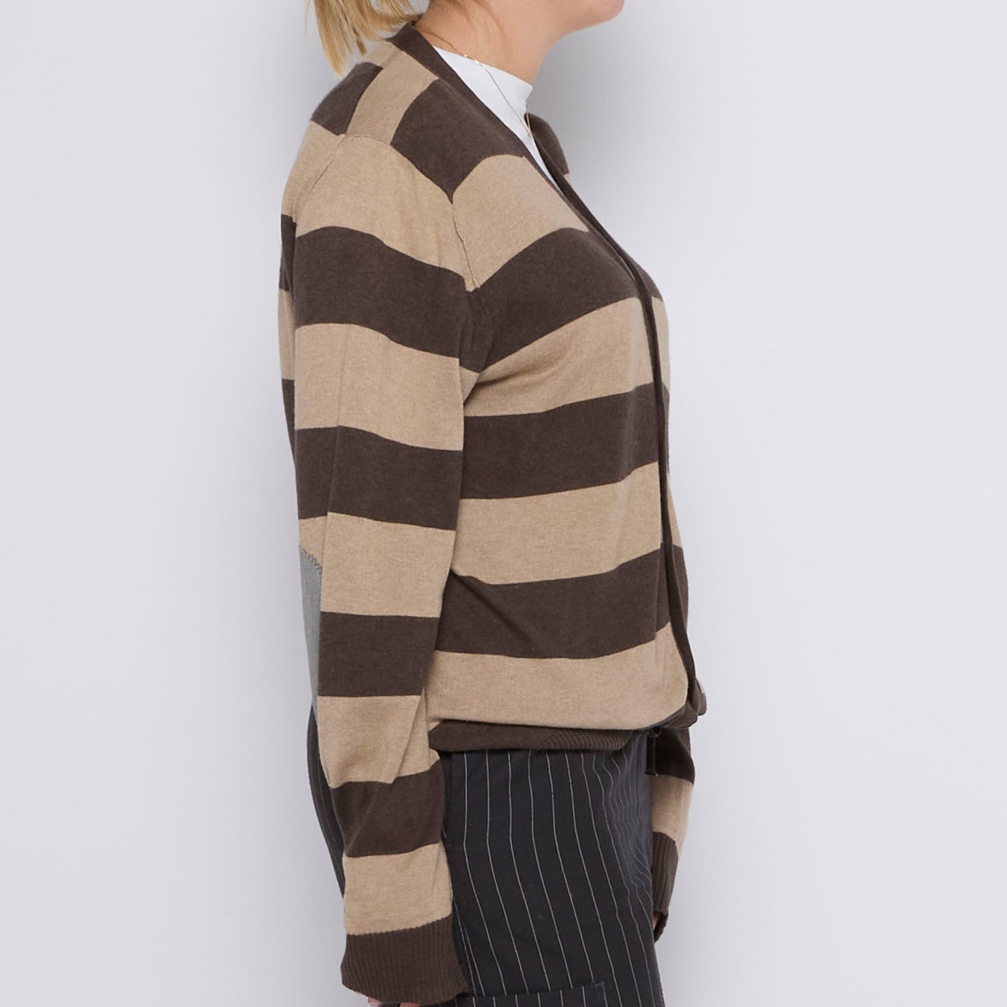 Tommy Hilfiger Block Stripe Cardigan - UK 12