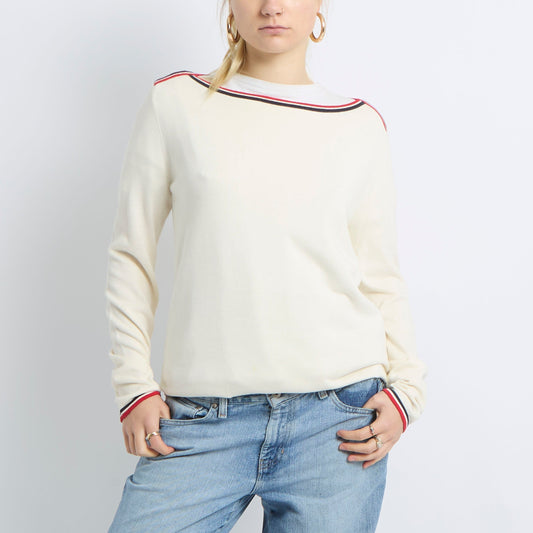 Tommy Hilfiger Hem Detail Sweatshirt - UK 12