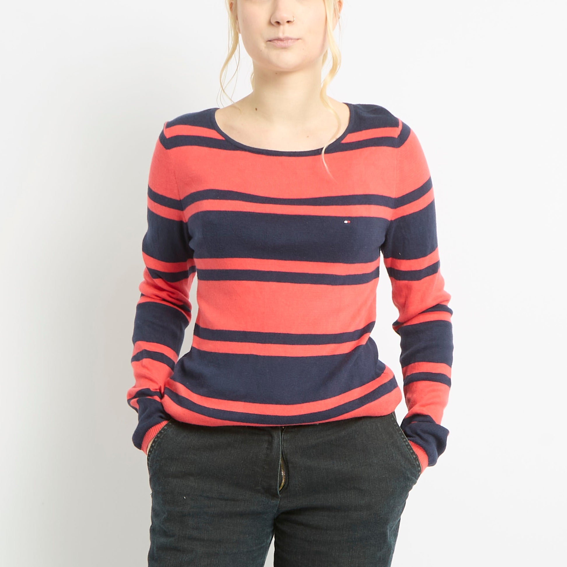 Tommy Hilfiger Fine Knit Jumper - UK 12