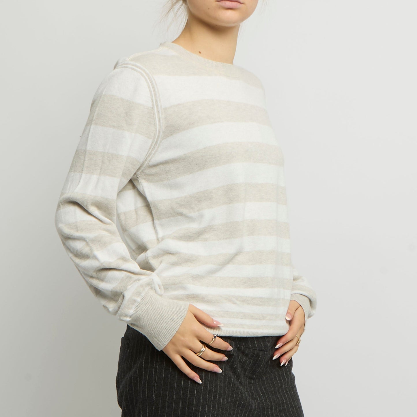 Levi's Striped Knitted Jumper - 12