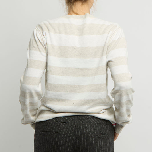 Levi's Striped Knitted Jumper - 12